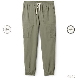 •VUORI• Birch Joggers Army Green Utility